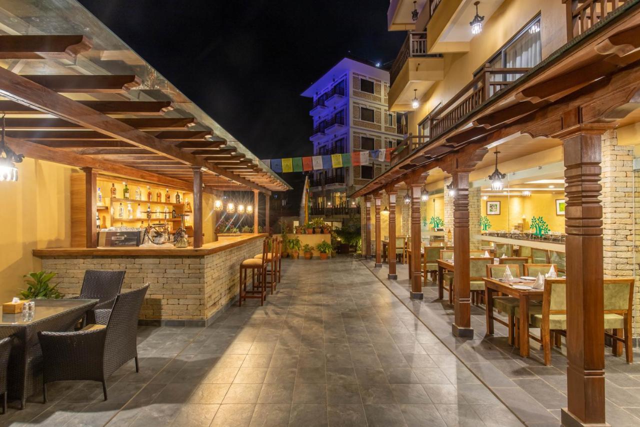 Bar Peepal Resort Pokhara Eksteriør billede The Terrace at the hotel